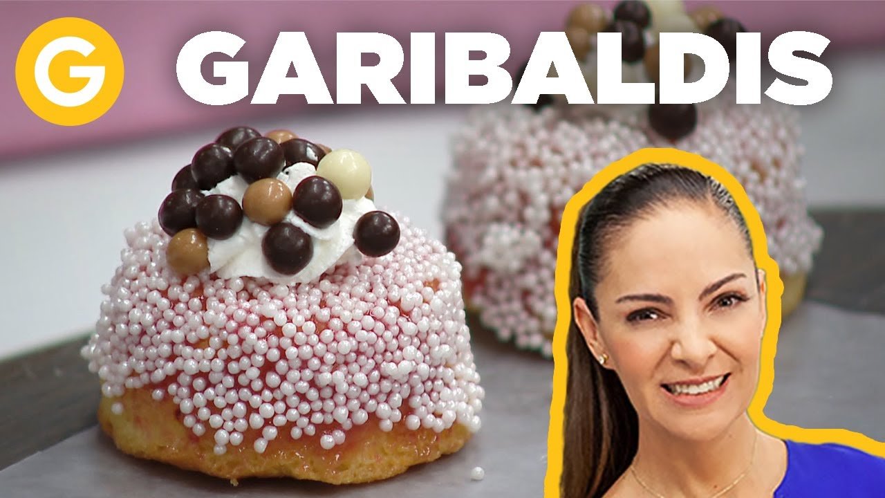 Receta de Panque garibaldi