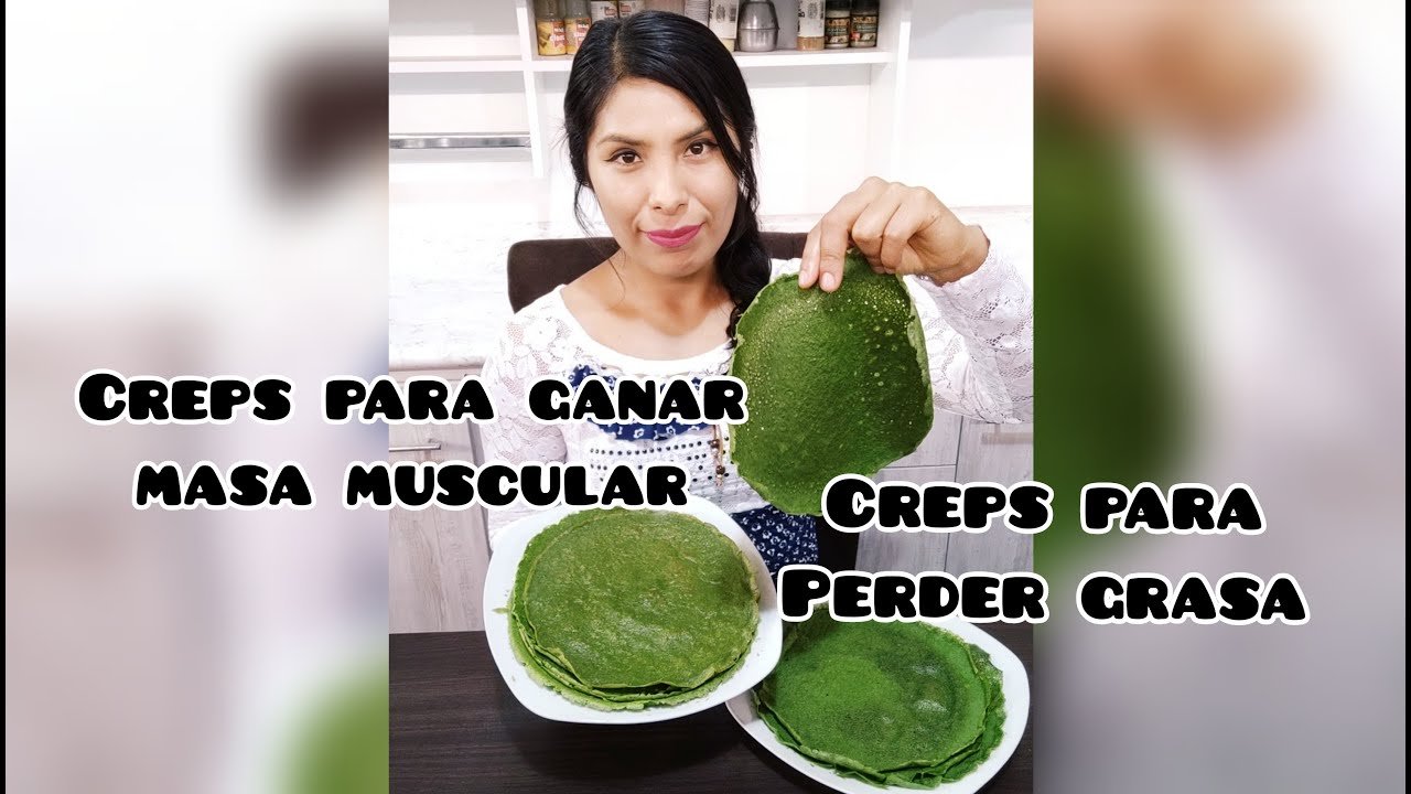 Receta de Panqueques con espinaca