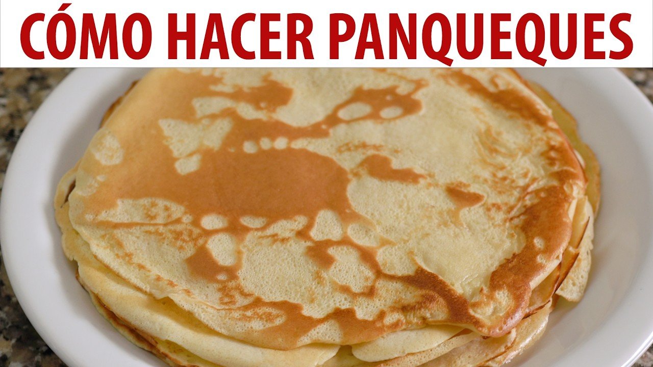 Receta de Panqueques con harina 000