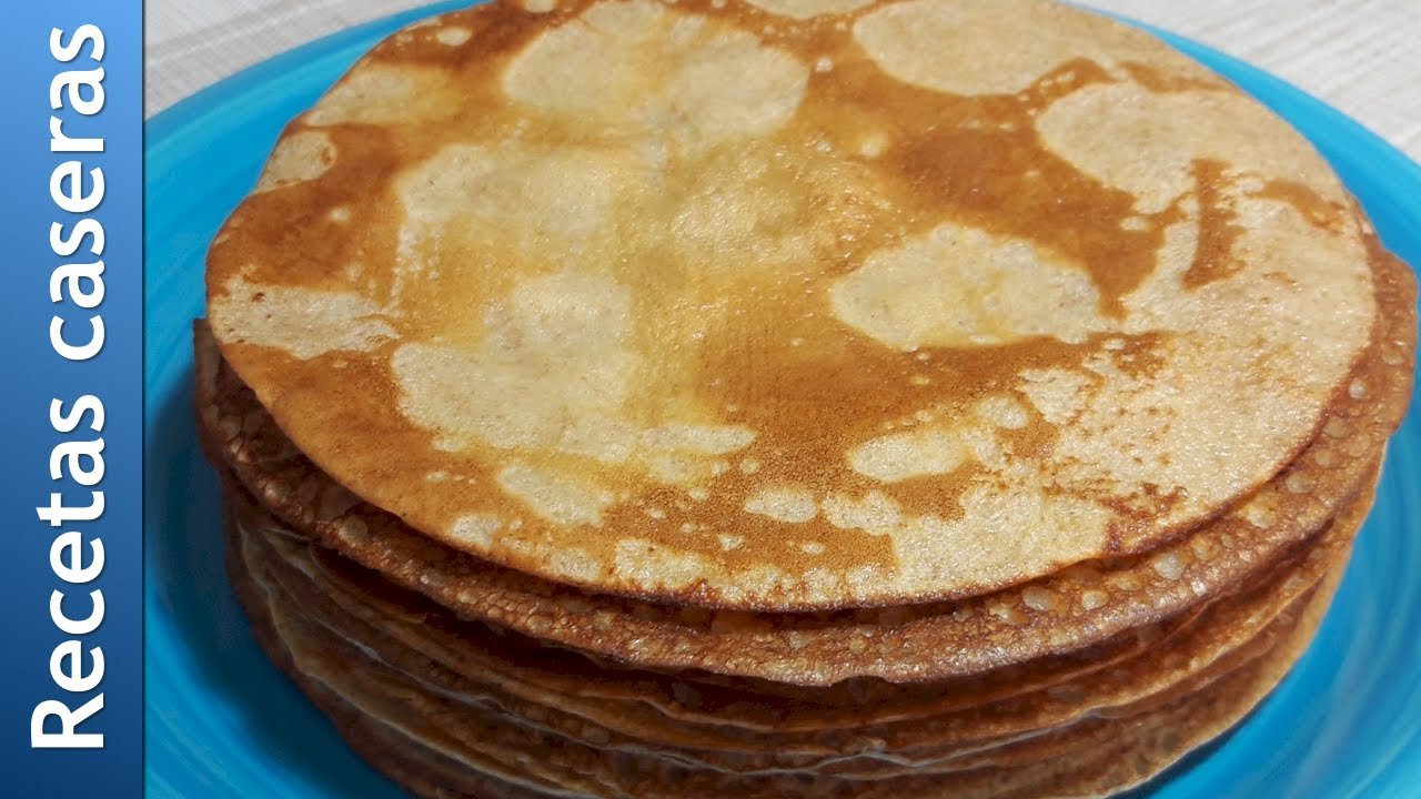 Receta de Panqueques con harina integral
