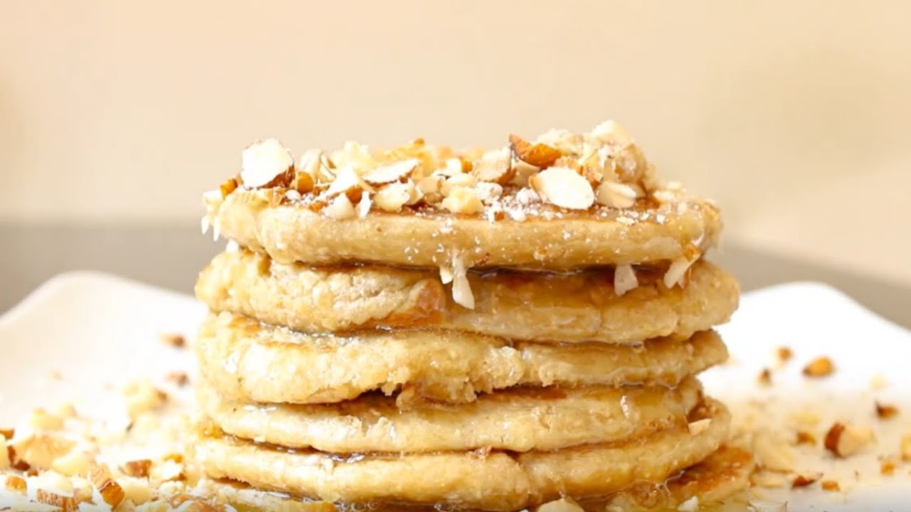 Receta de Panqueques de avena y banana sin huevo