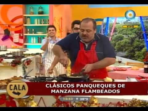 Receta de Panqueques de manzanas
