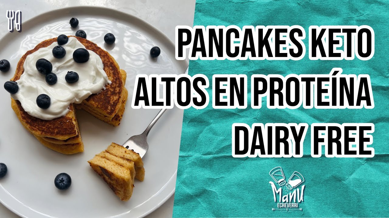 Receta de Panqueques keto
