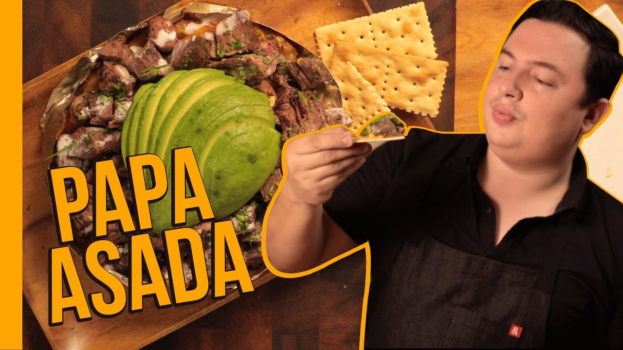Receta de Papa asada regia