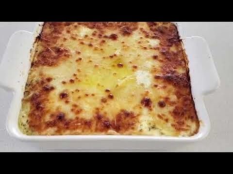 Receta de Papas gratinadas