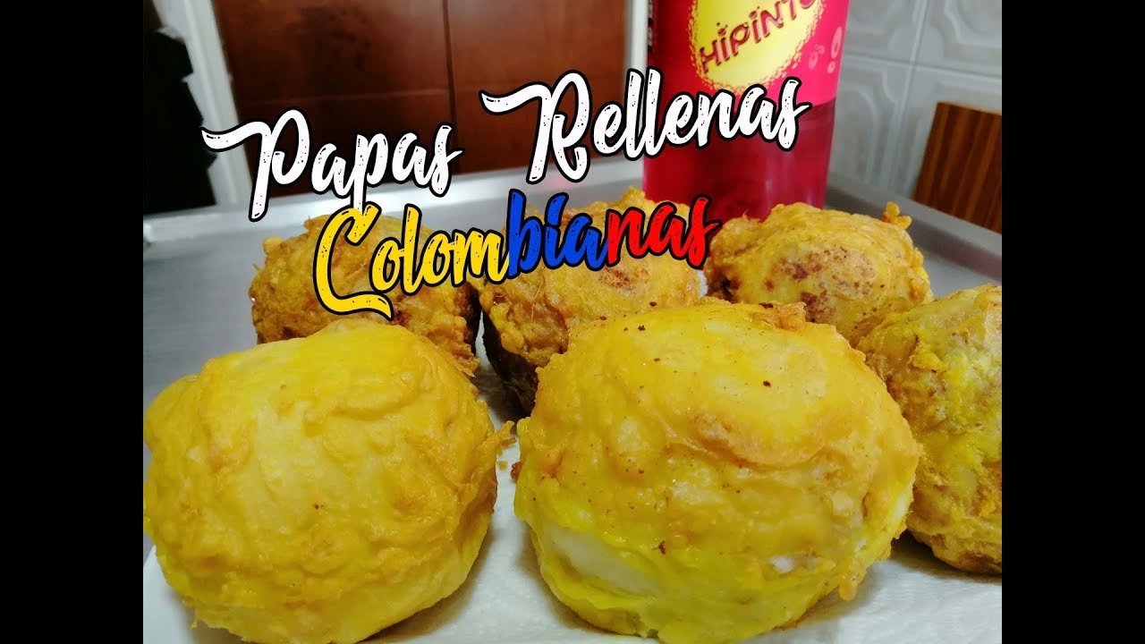 Receta de Papas rellenas colombianas