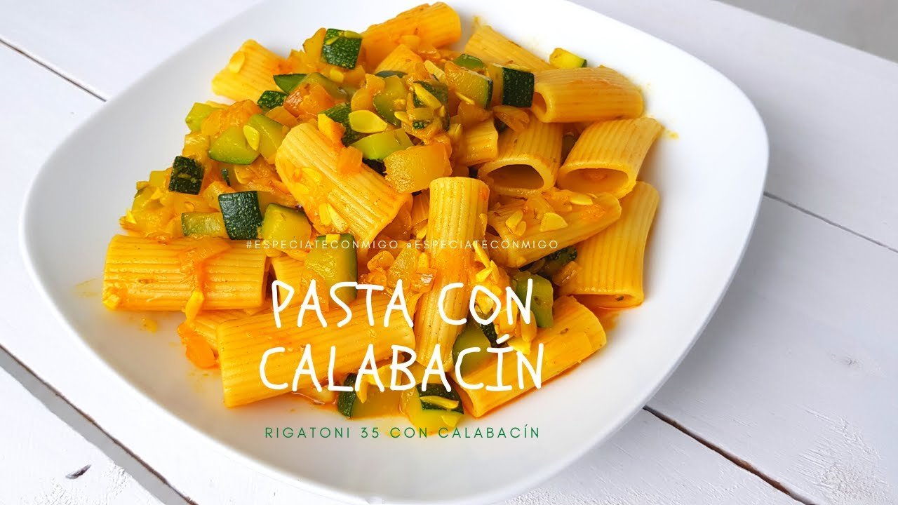 Receta de Pasta con calabacín