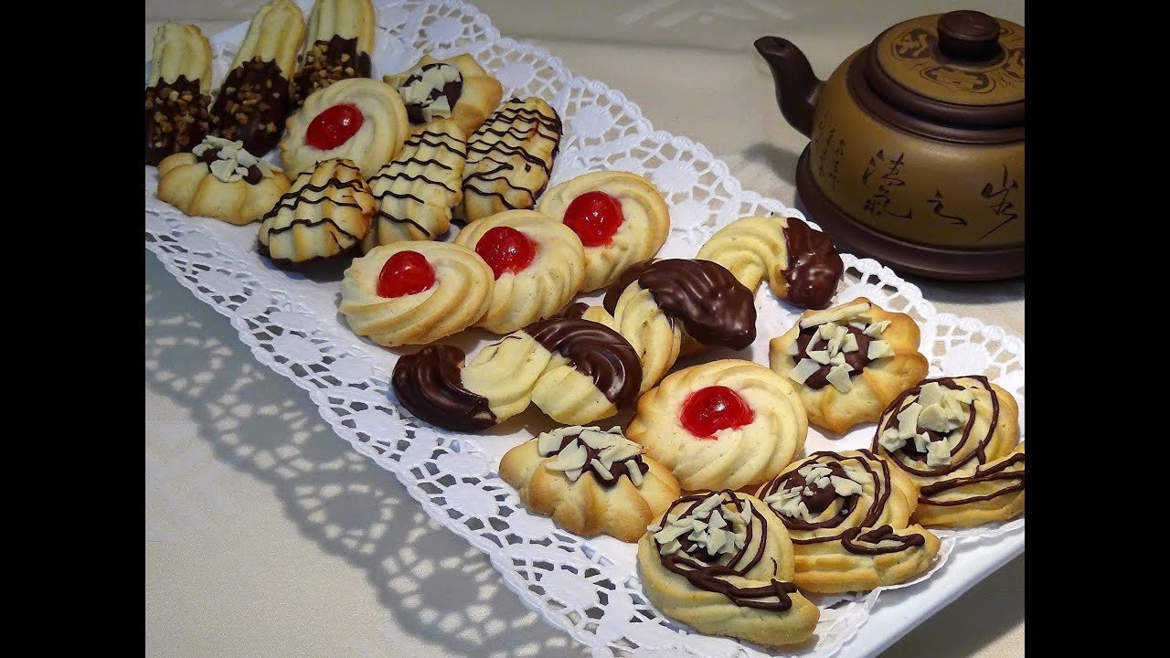 Receta de Pastas de té rizadas