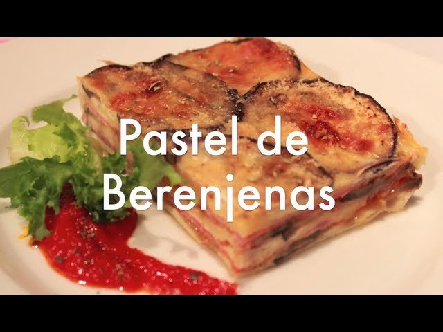 Receta de Pastel de berenjenas vegetariano