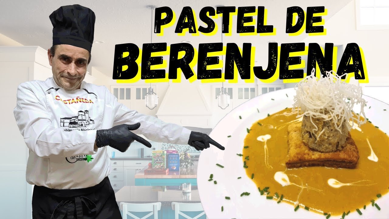 Receta de Pastel de berenjenas y langostinos