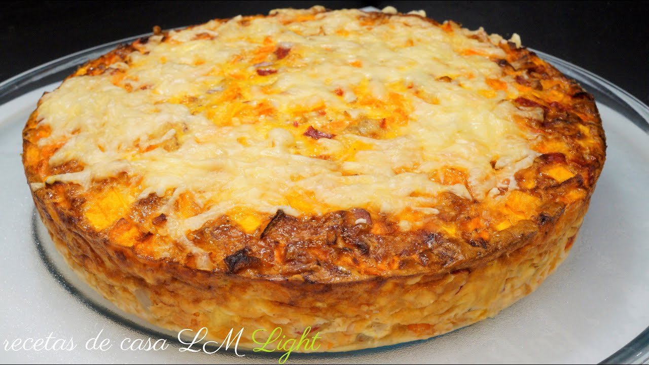 Receta de Pastel de calabaza salado