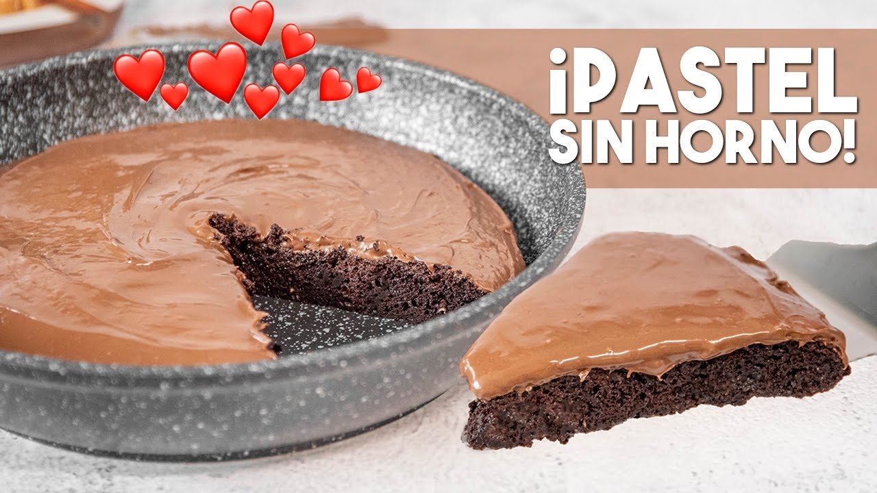Receta de Pastel de chocolate en sartén