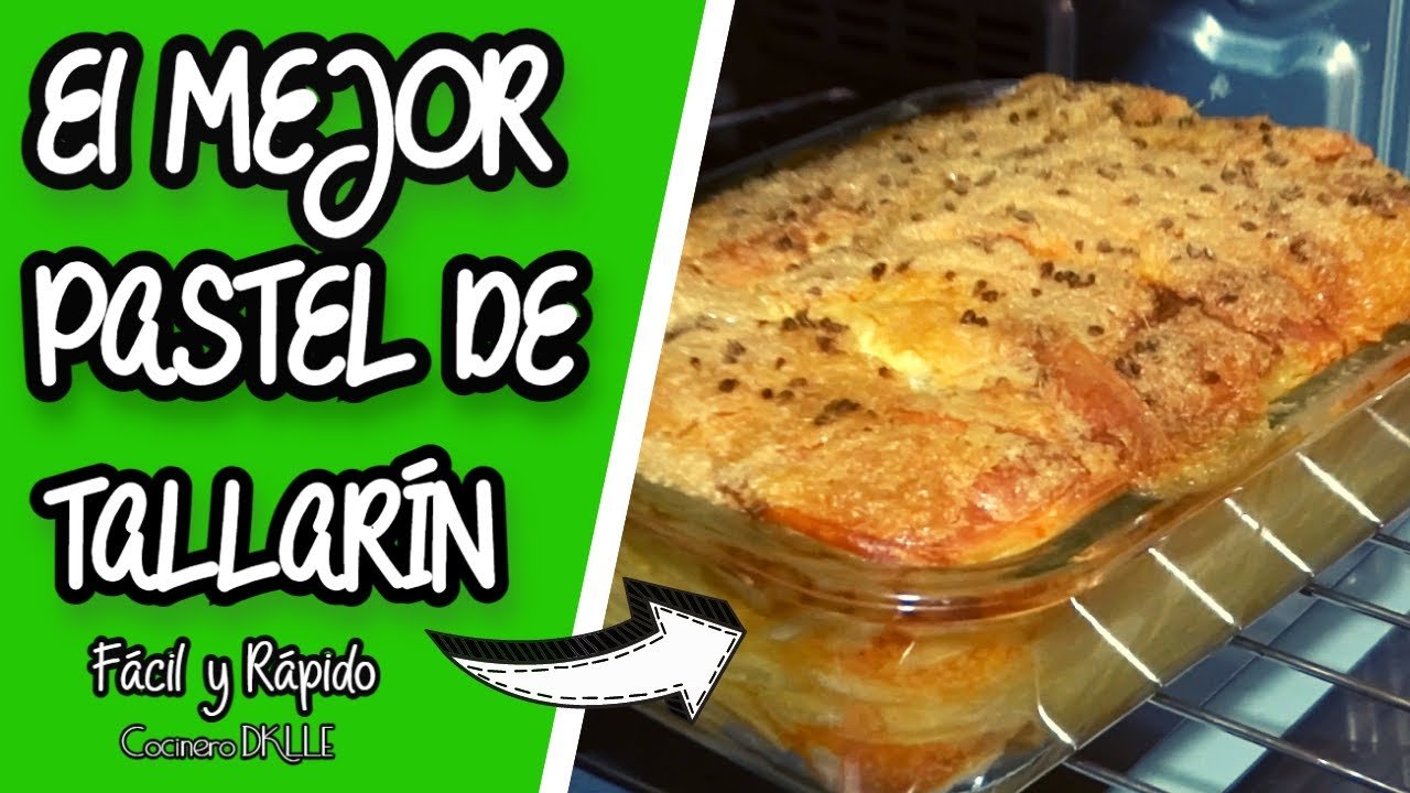 Receta de Pastel de fideos