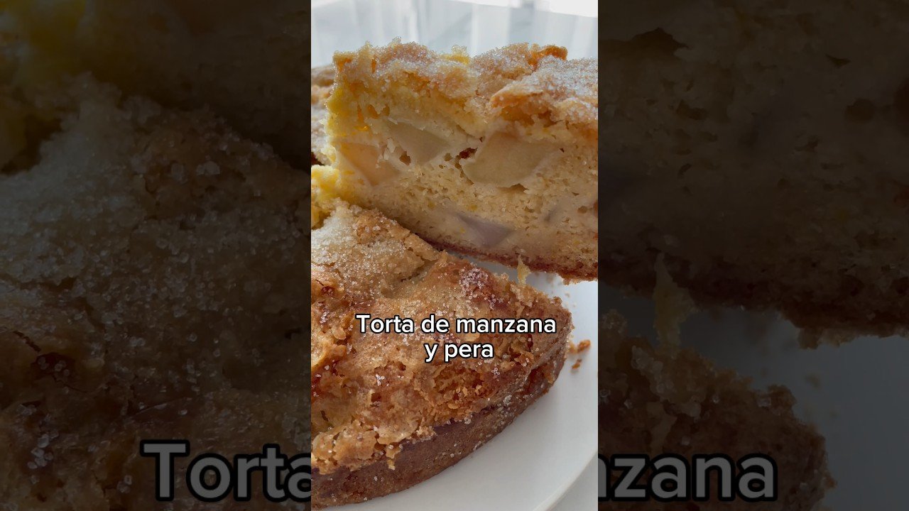 Receta de Pastel de peras y manzanas