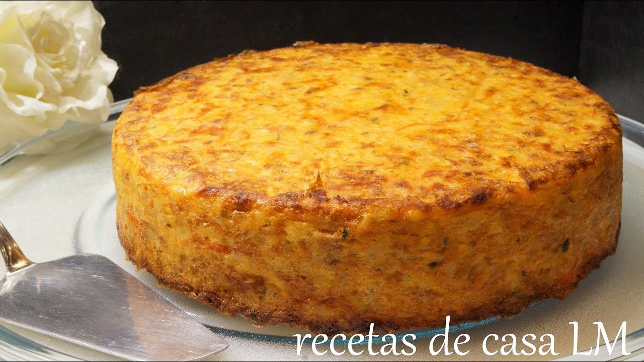 Receta de Pastel de pescado y plátano