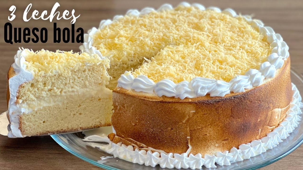 Receta de Pastel de tres leches con queso crema