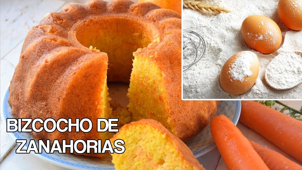 Receta de Pastel de zanahoria horneado