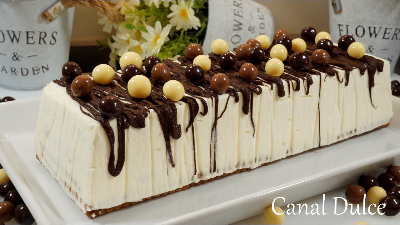 Receta de Pastel helado