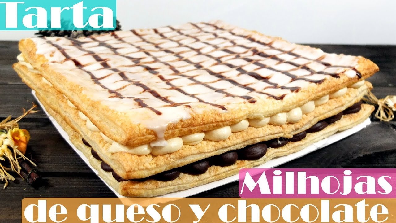 Receta de Pastel milhojas de chocolate