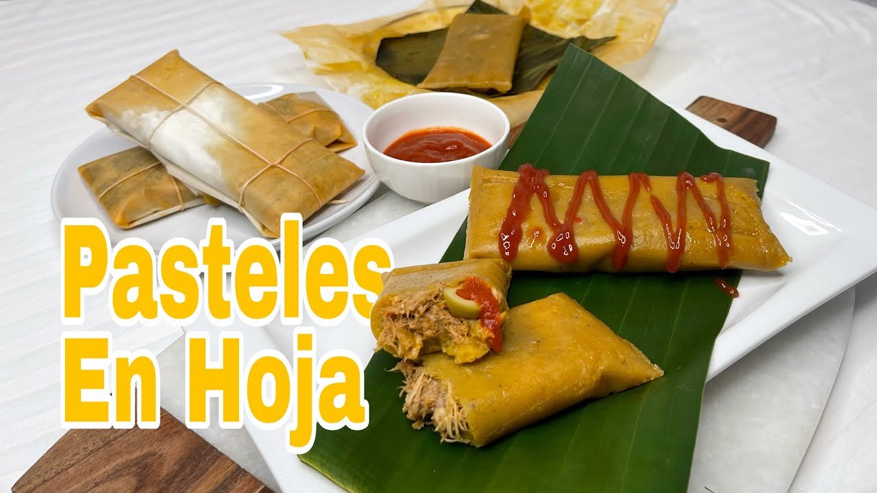 Receta de Pasteles en hojas
