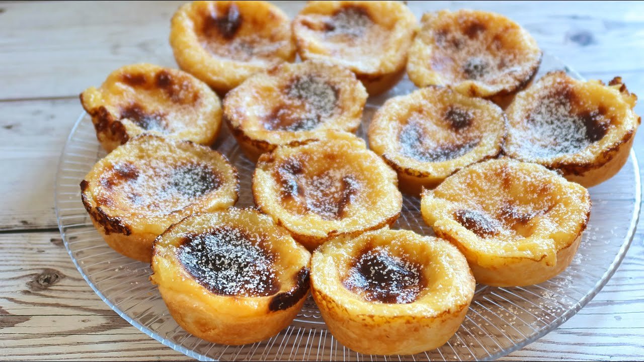 Receta de Pastelitos de Belém portugueses