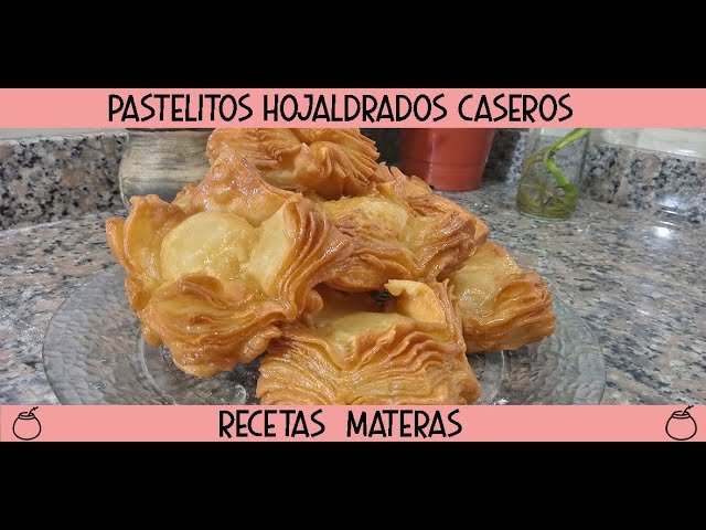 Receta de Pastelitos hojaldrados