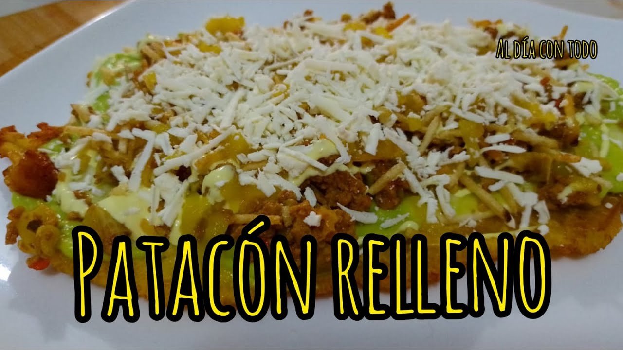 Receta de Patacones rellenos