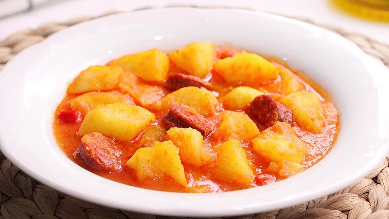 Receta de Patatas a la riojana fácil