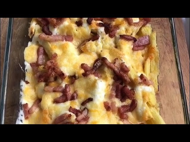 Receta de Patatas fritas con queso