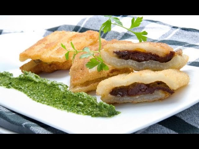 Receta de Pencas de acelgas rellenas