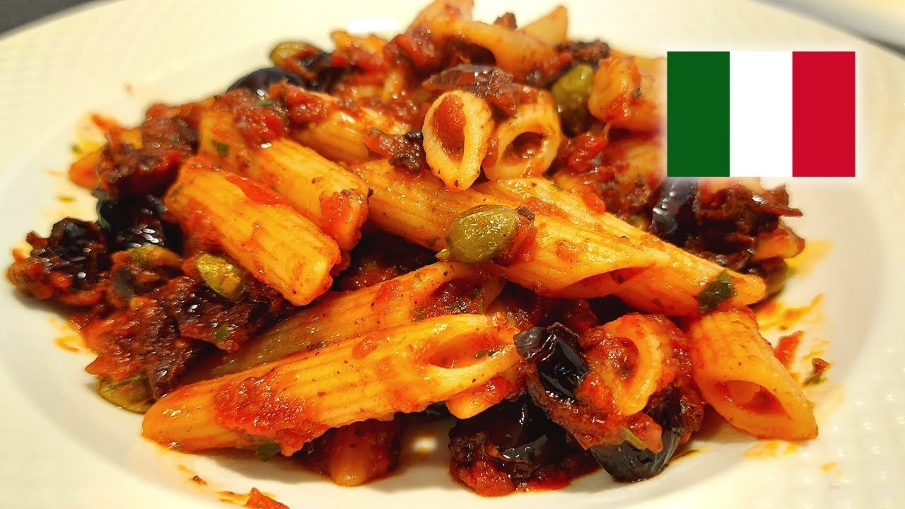 Receta de Penne alla Puttanesca