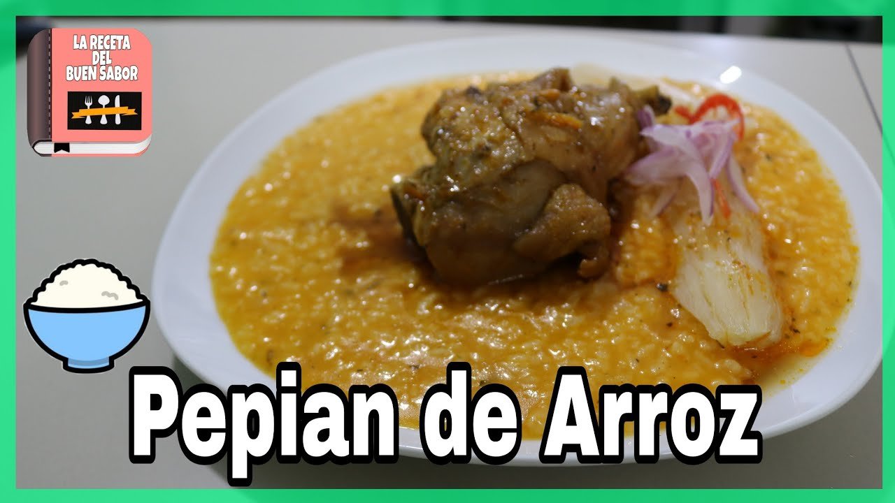 Receta de Pepián de arroz