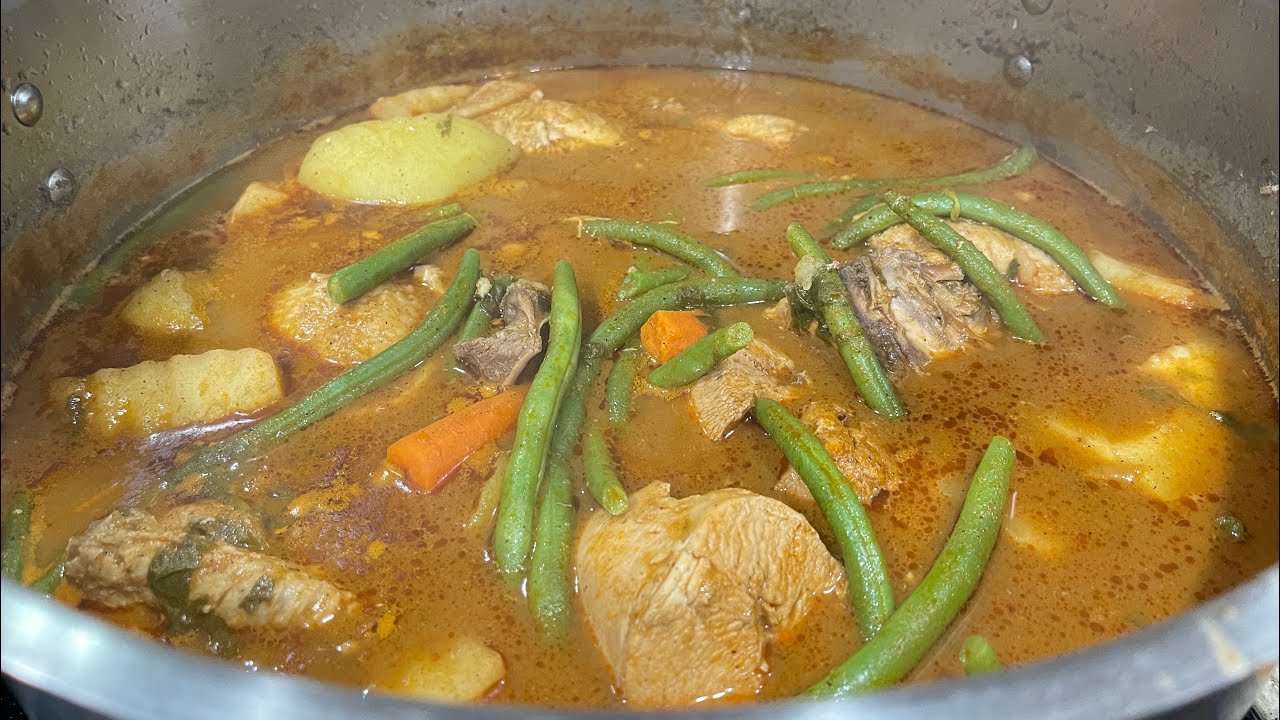 Receta de Pepian de res o de pollo