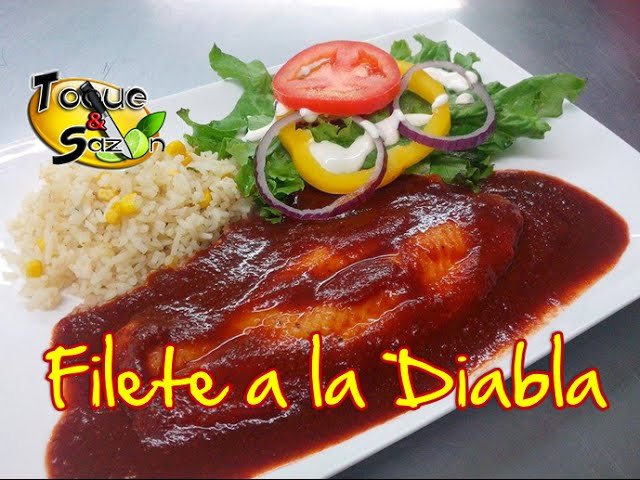 Receta de Pescado a la diabla
