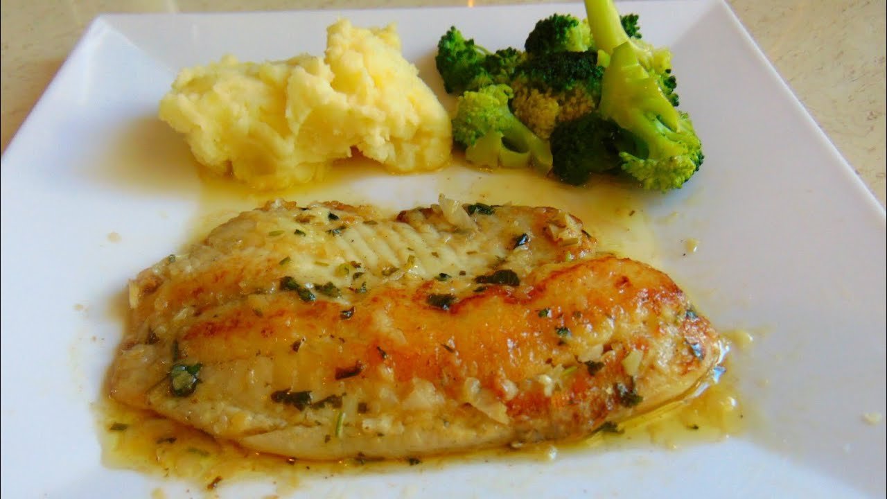 Receta de Pescado a la mantequilla