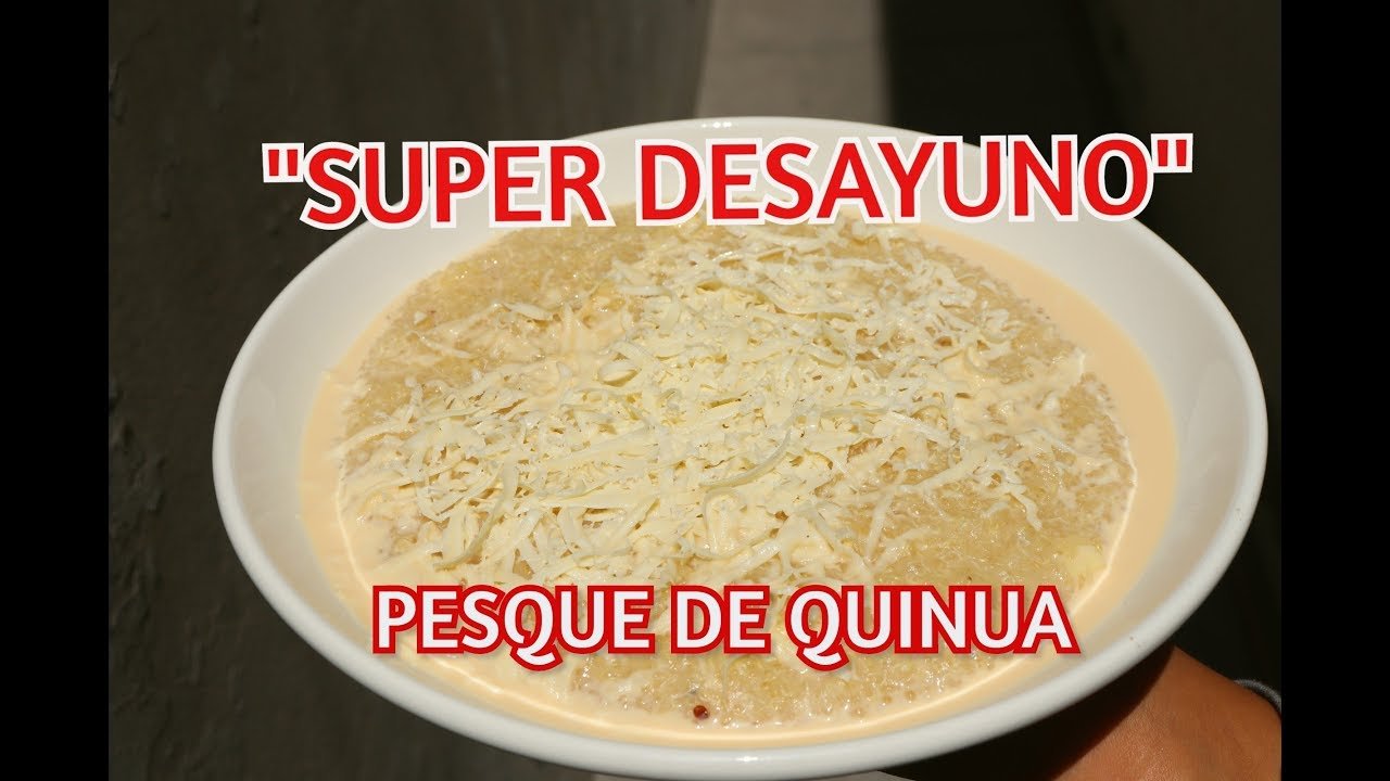 Receta de Pesque de quinua