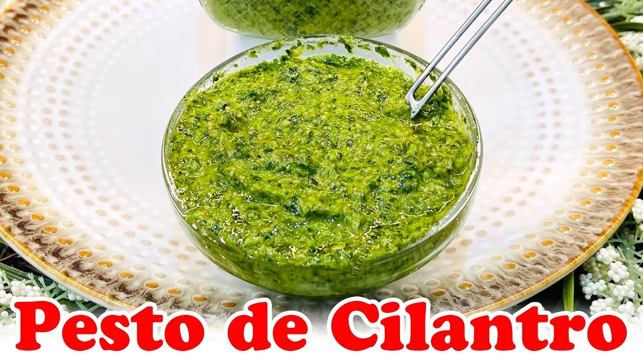Receta de Pesto de cilantro