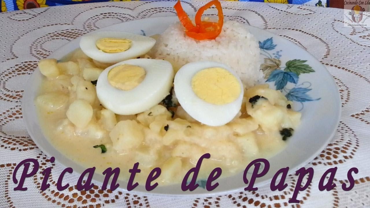 Receta de Picante de papa