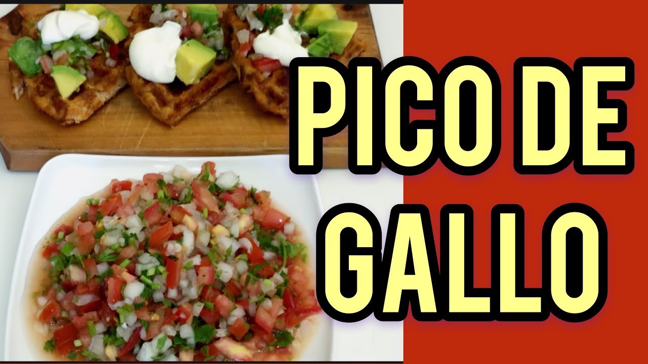 Receta de Pico de gallo tropical