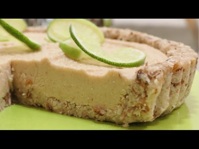 Receta de Pie de limón crudivegano