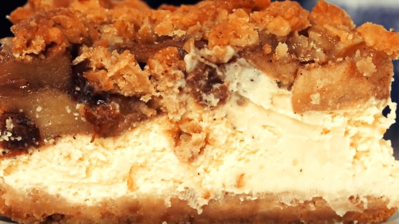 Receta de Pie de manzana y queso crema