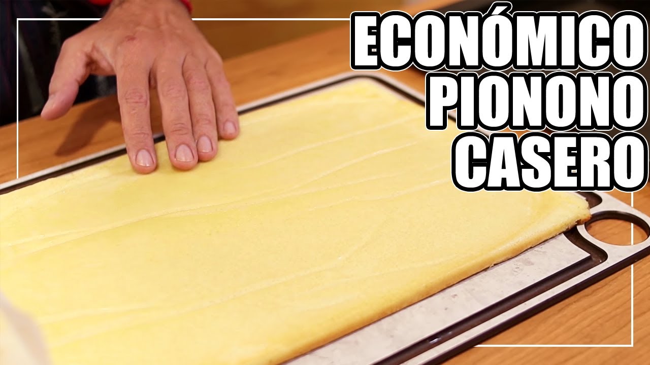 Receta de Pionono con 2 huevos