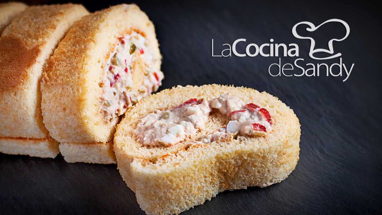 Receta de Pionono de atún y zanahoria