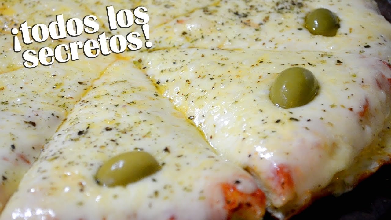 Receta de Pizza al molde