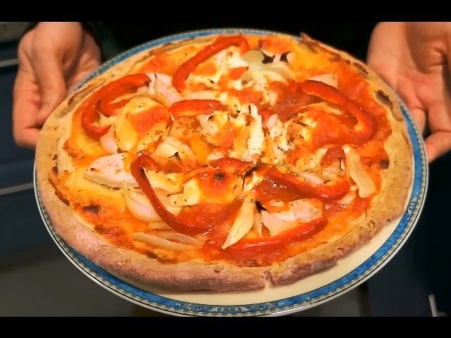 Receta de Pizza barbacoa fácil