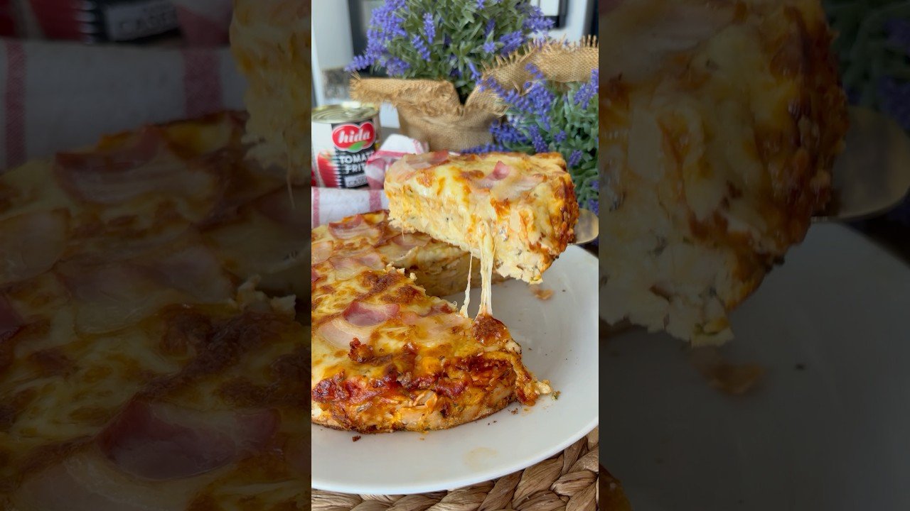 Receta de Pizza con tortillas de trigo