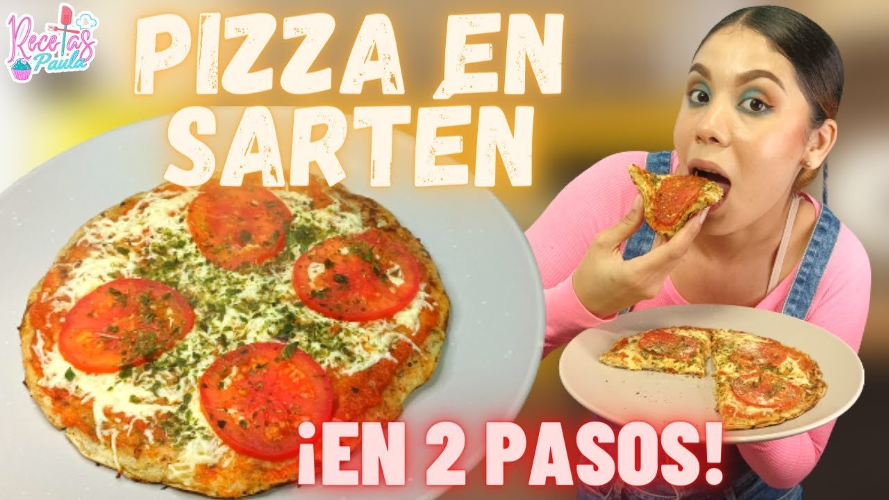 Receta de Pizza de avena