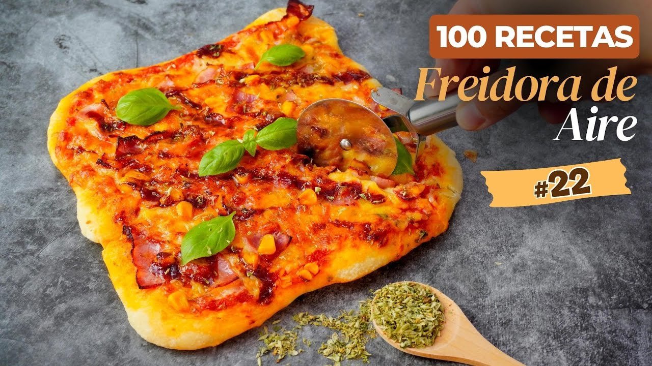 Receta de Pizza en freidora de aire