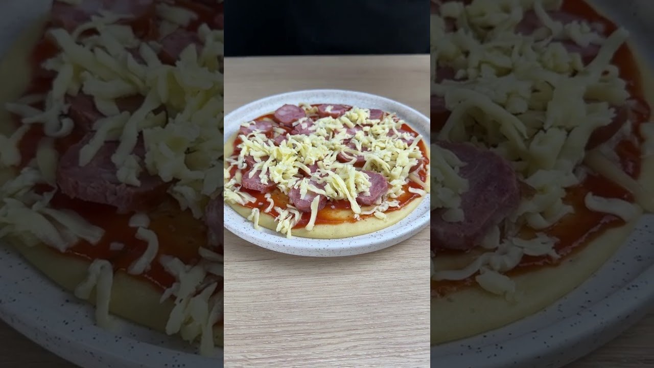 Receta de Pizza en microondas