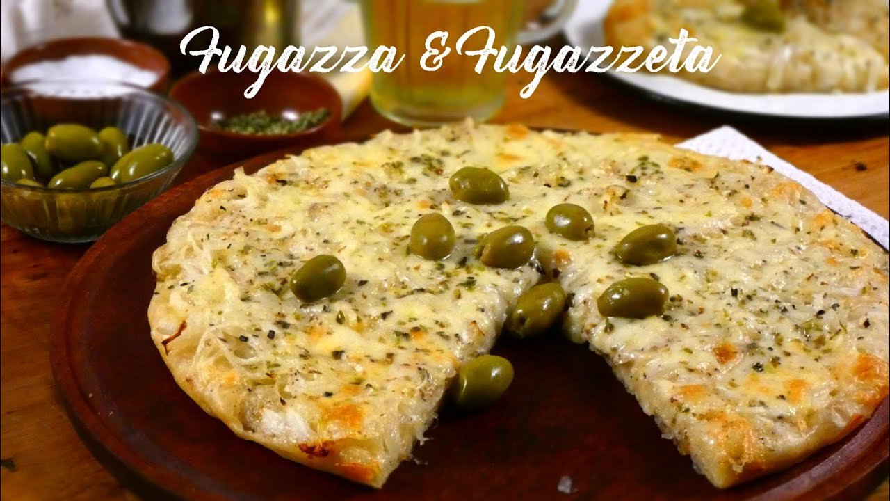Receta de Pizza fugazza